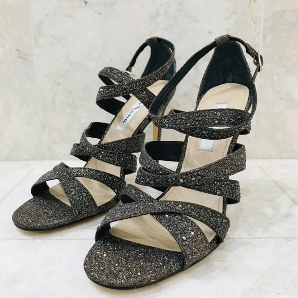 NINA Pumps {9.5} 🆕 Metallic Chantez Golden Night Sandal Pumps - Picture 3 of 5